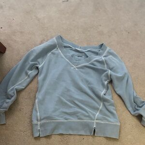 aerie off the shoulder sweatshirt